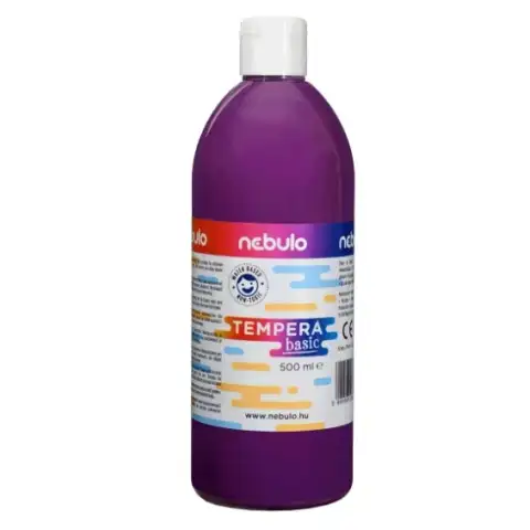 imagen de Nebulo: Témpera líquida morada de 500ml en botella 1