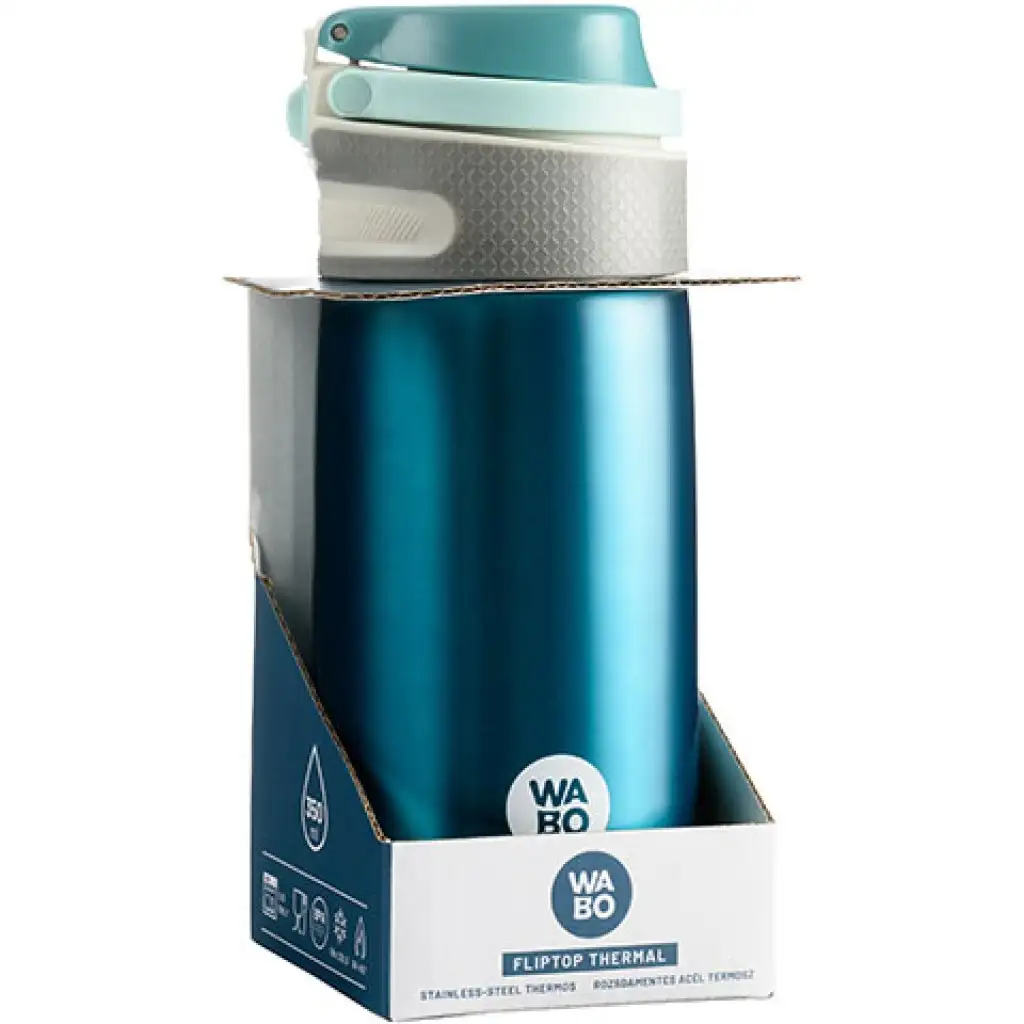 imagen de Nebulo: Wabo termo de acero azul 350ml 1