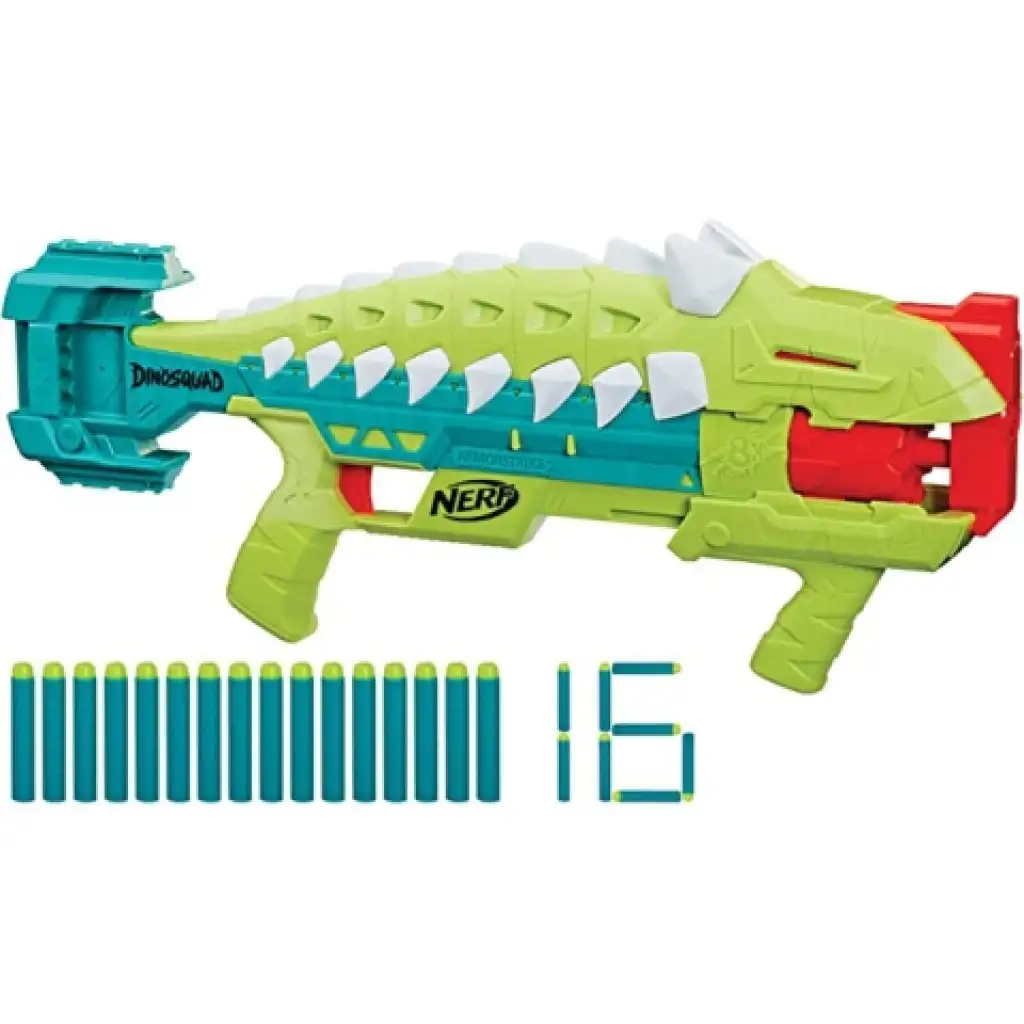 imagen de Nerf DinoSquad Armorstrike lanzador de dardos de espuma - Hasbro 2