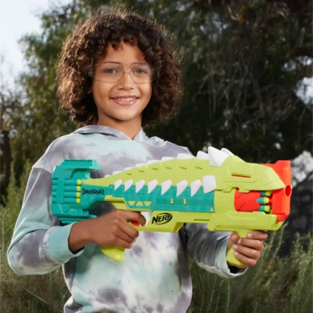 imagen de Nerf DinoSquad Armorstrike lanzador de dardos de espuma - Hasbro 3