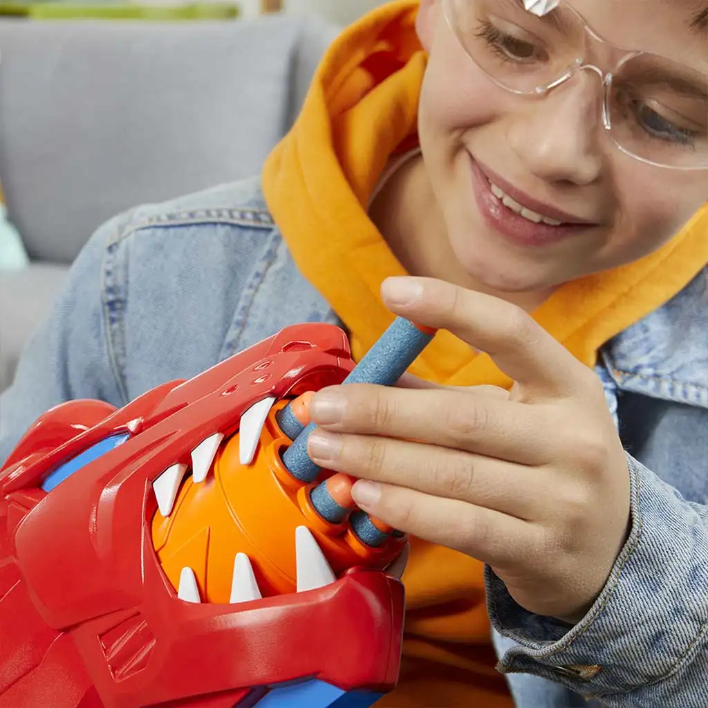imagen de Nerf: Lionfury lanzador de dardos de espuma con 16 dardos - Hasbro 5