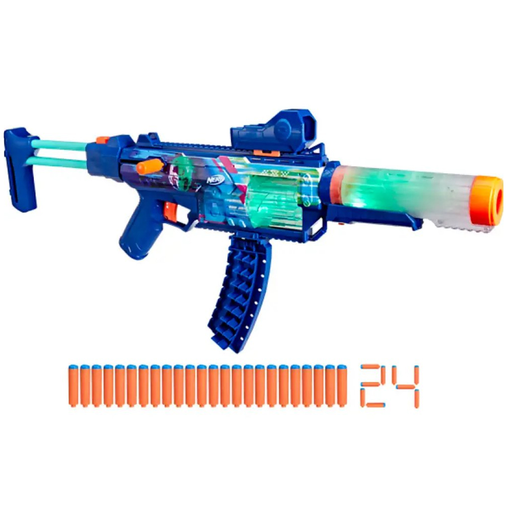 imagen de Nerf: Loadout Cyberlight Ghost lanzador de dardos de espuma – Hasbro 2