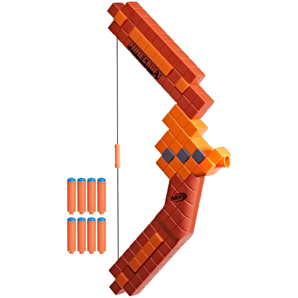 imagen de Nerf: Minecraft arco de dardos de espuma - Hasbro 2