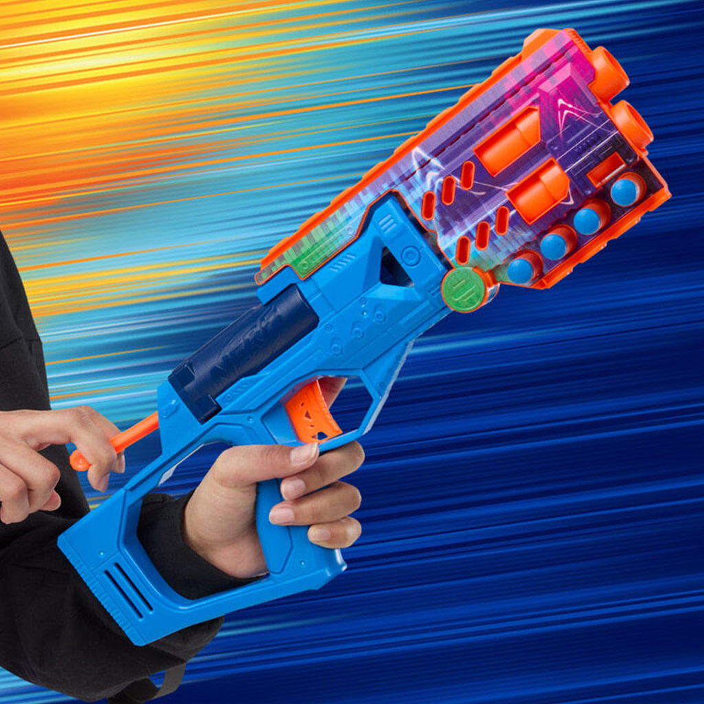 imagen de Nerf: N Series Cobaltfury lanzador de dardos - Hasbro 3