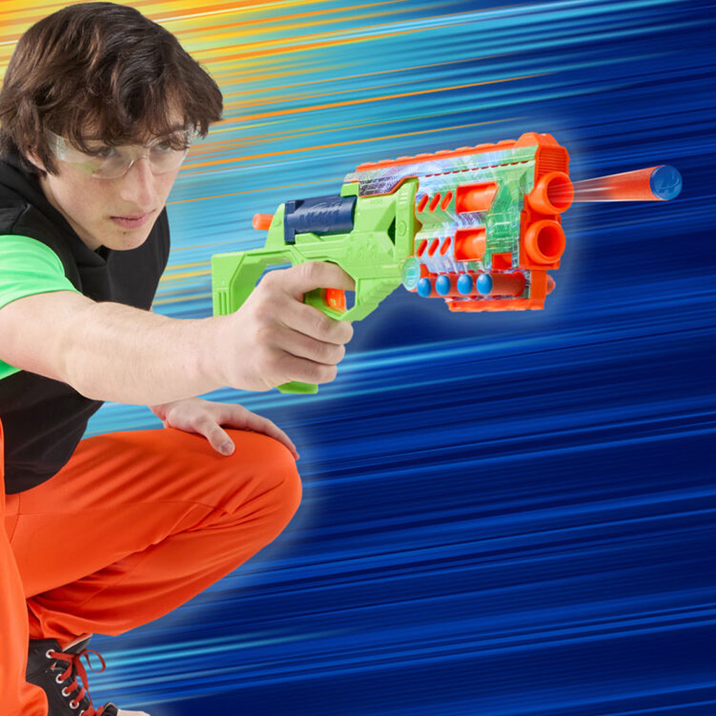 imagen de Nerf: N Series Jadestrike lanzador de dardos de espuma - Hasbro 3