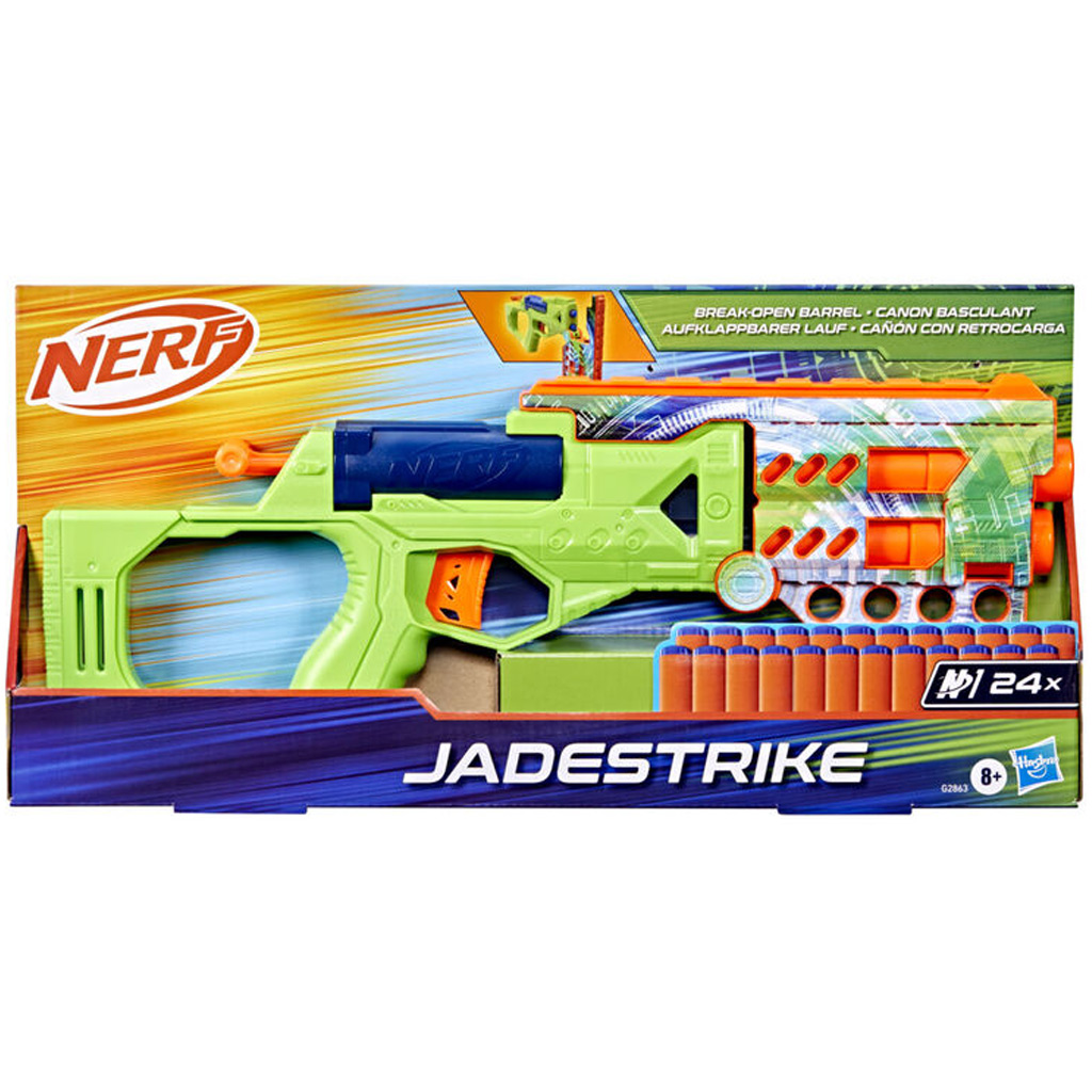 imagen de Nerf: N Series Jadestrike lanzador de dardos de espuma - Hasbro 1