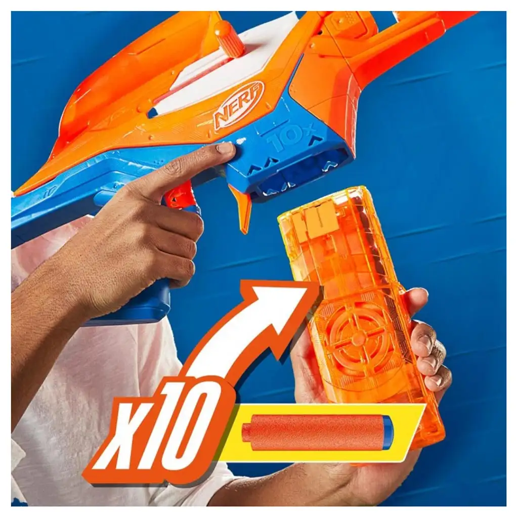 imagen de Nerf: N-Series: Lanzador de dardos de espuma Pinpoint con 18 balas - Hasbro 3