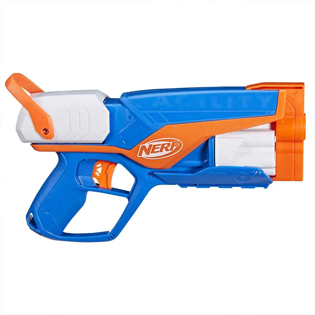 imagen de Nerf: N-Series: Lanzador de esponjas Agility con 12 dardos - Hasbro 3