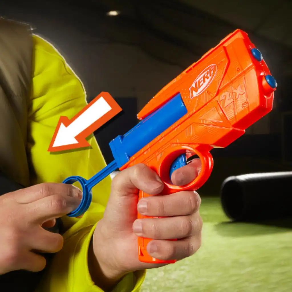 imagen de Nerf: N Series: Pistola de dardos de espuma Ward - Hasbro 3