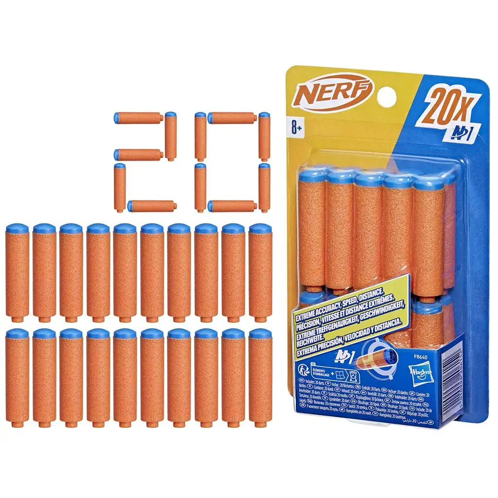 imagen de Nerf: N-Series: Recarga de dardos de espuma de 20 unidades - Hasbro 2