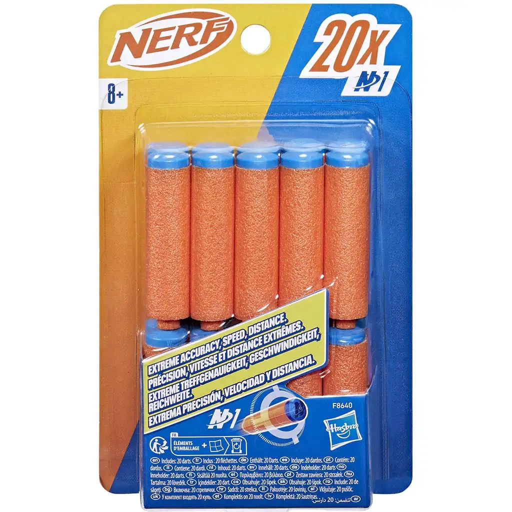 imagen de Nerf: N-Series: Recarga de dardos de espuma de 20 unidades - Hasbro 1