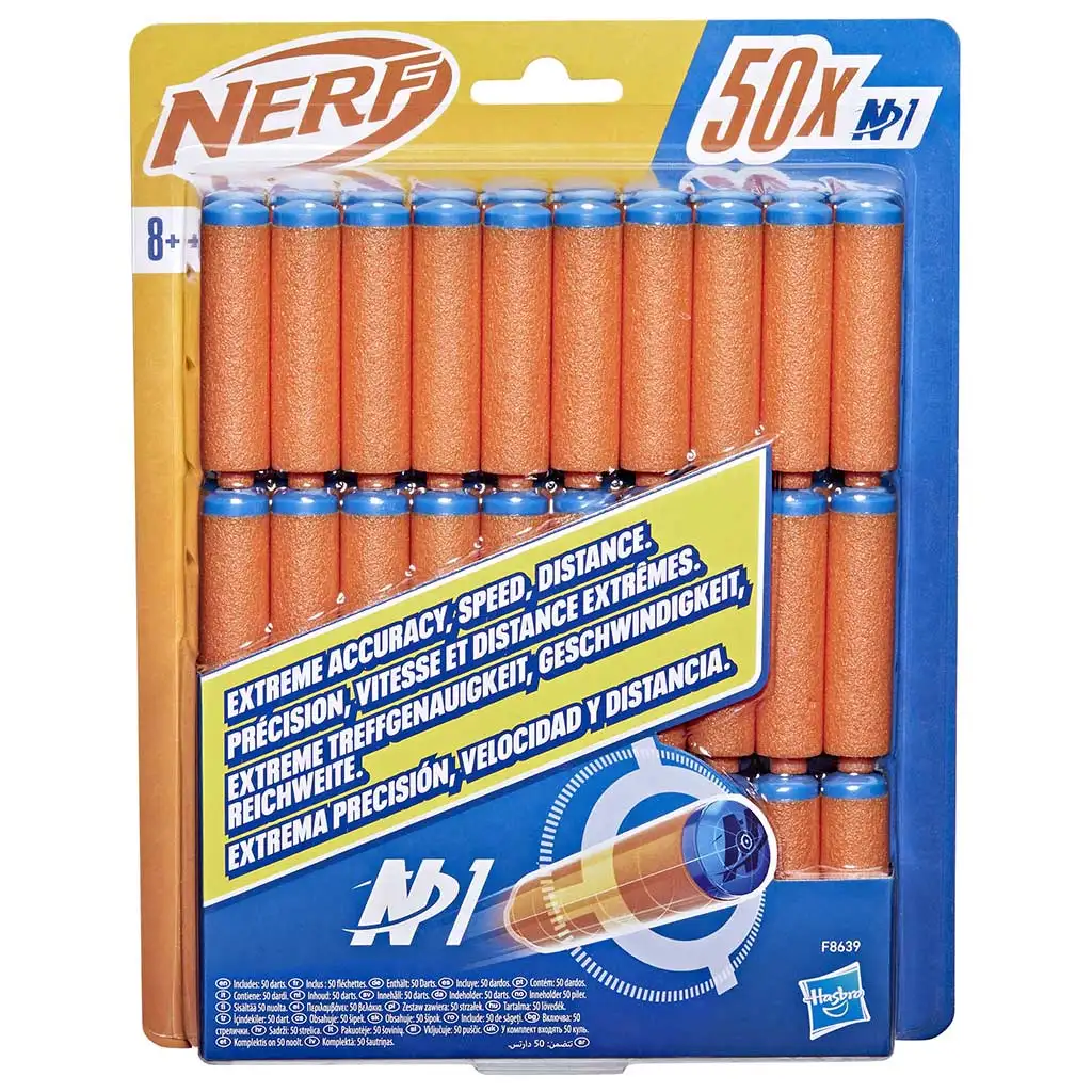 imagen de Nerf: N-Series: Recarga de dardos de espuma de 50 unidades - Hasbro 1