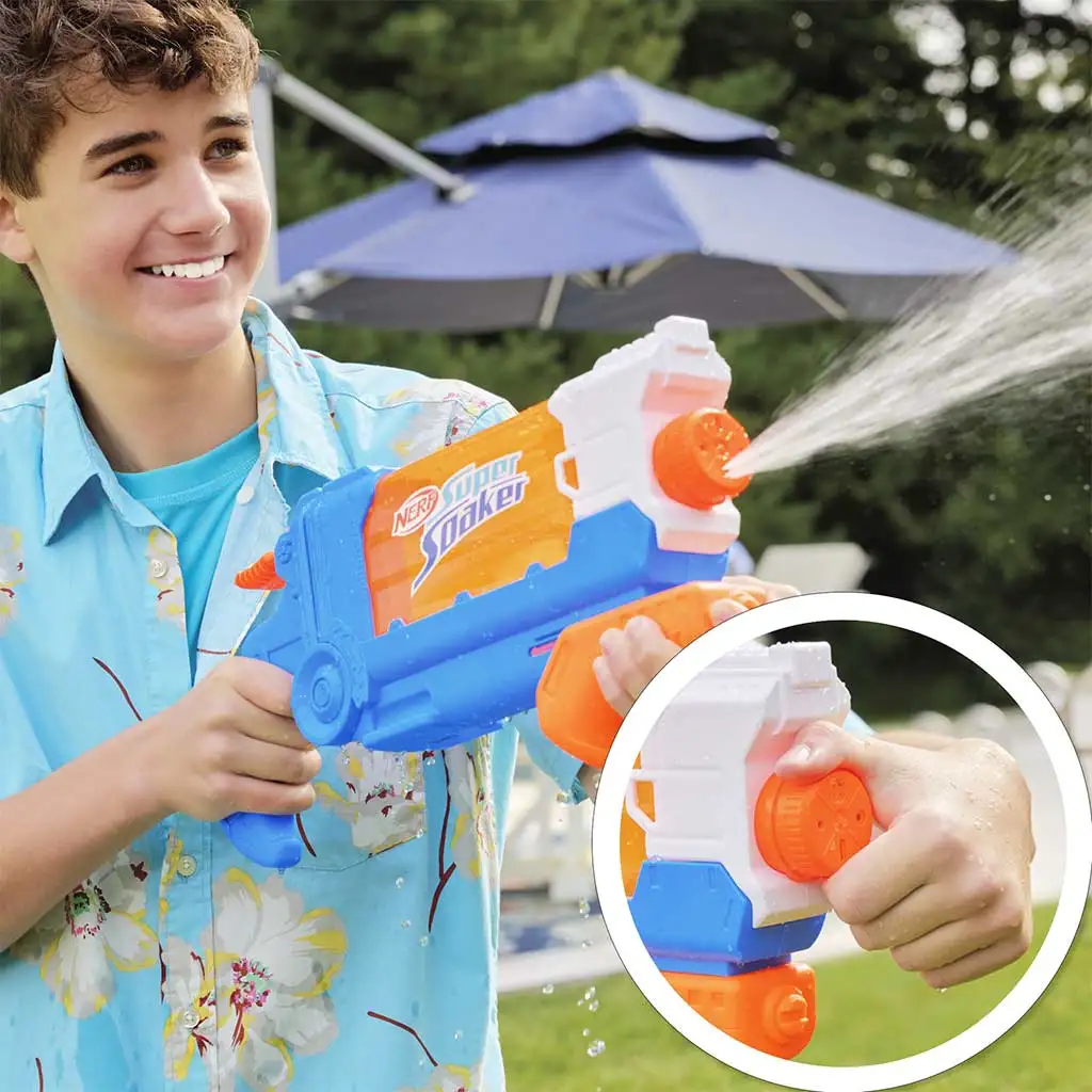 imagen de Nerf: Super Soaker Flip Fill pistola de agua con tanque de 887ml - Hasbro 3