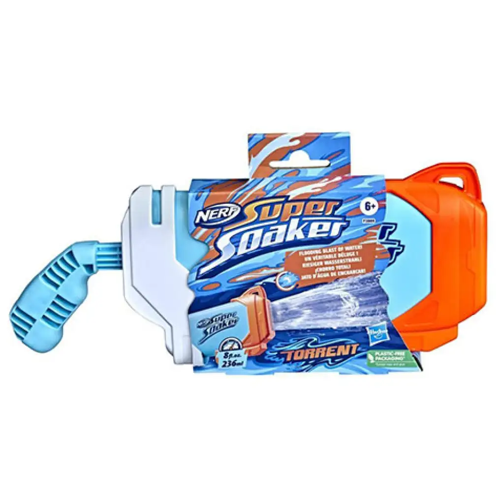 imagen de Nerf Super Soaker Torrent pistola de agua - Hasbro 1