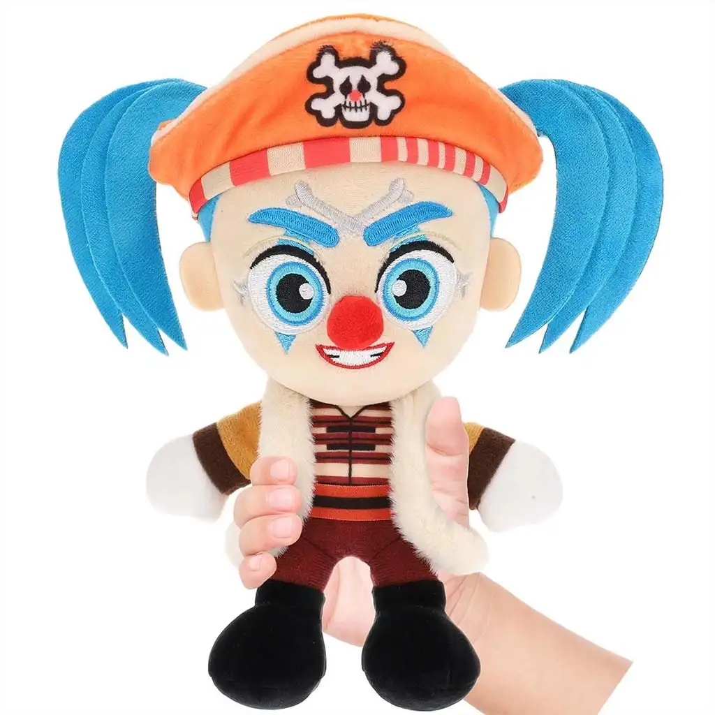 imagen de Netflix: One Piece - Figura de peluche de personaje Buggy 20cm 3