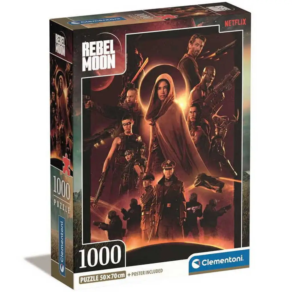 imagen de Netflix: Rebel Moon rompecabezas de 1000 piezas - Clementoni 1