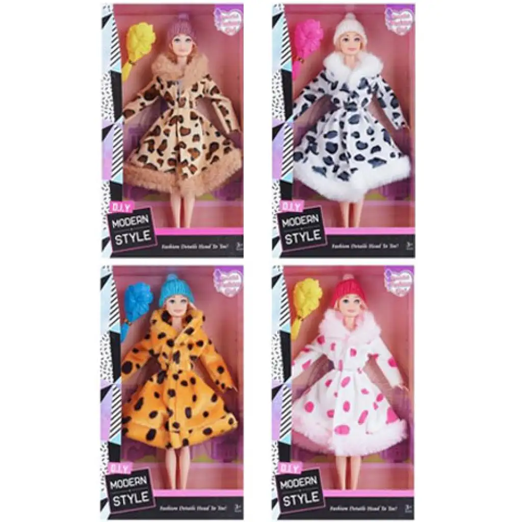 imagen de Nicky muñeca de moda colección de piel de otoño en varias versiones 1