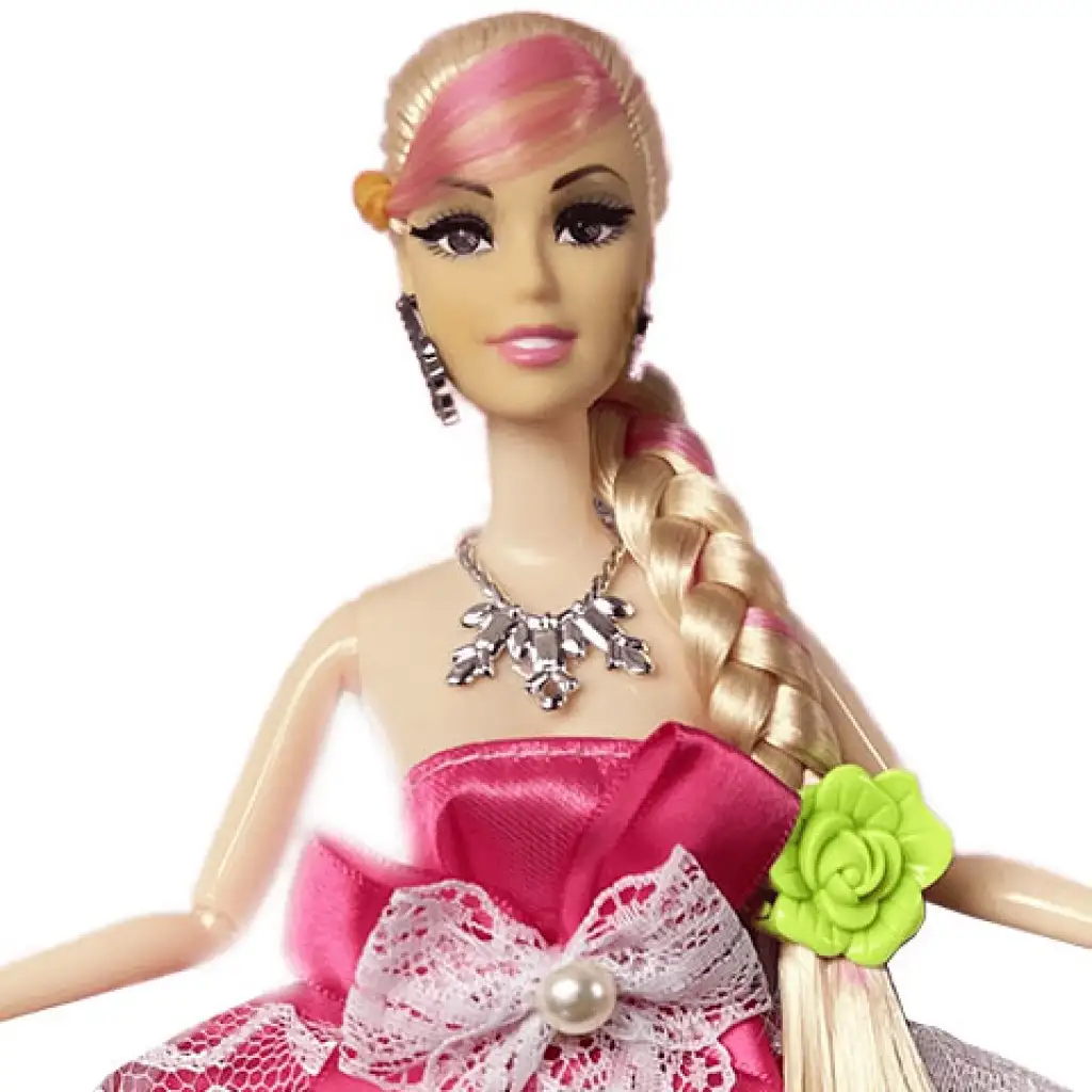 imagen de Nicky: Muñeca de moda princesa con bolso de 30 cm en dos versiones 2