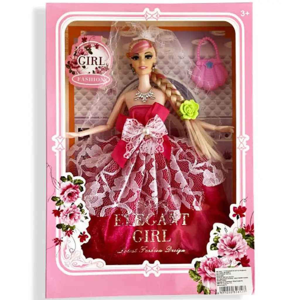 imagen de Nicky: Muñeca de moda princesa con bolso de 30 cm en dos versiones 3
