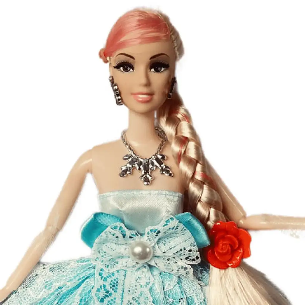 imagen de Nicky: Muñeca de moda princesa con bolso de 30 cm en dos versiones 5