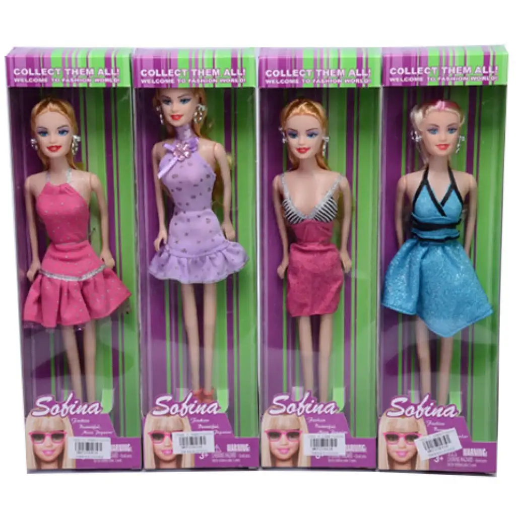 imagen de Nicky: Muñeca de moda vestible de 25 cm Szabina en cuatro versiones diferentes 1ud 5