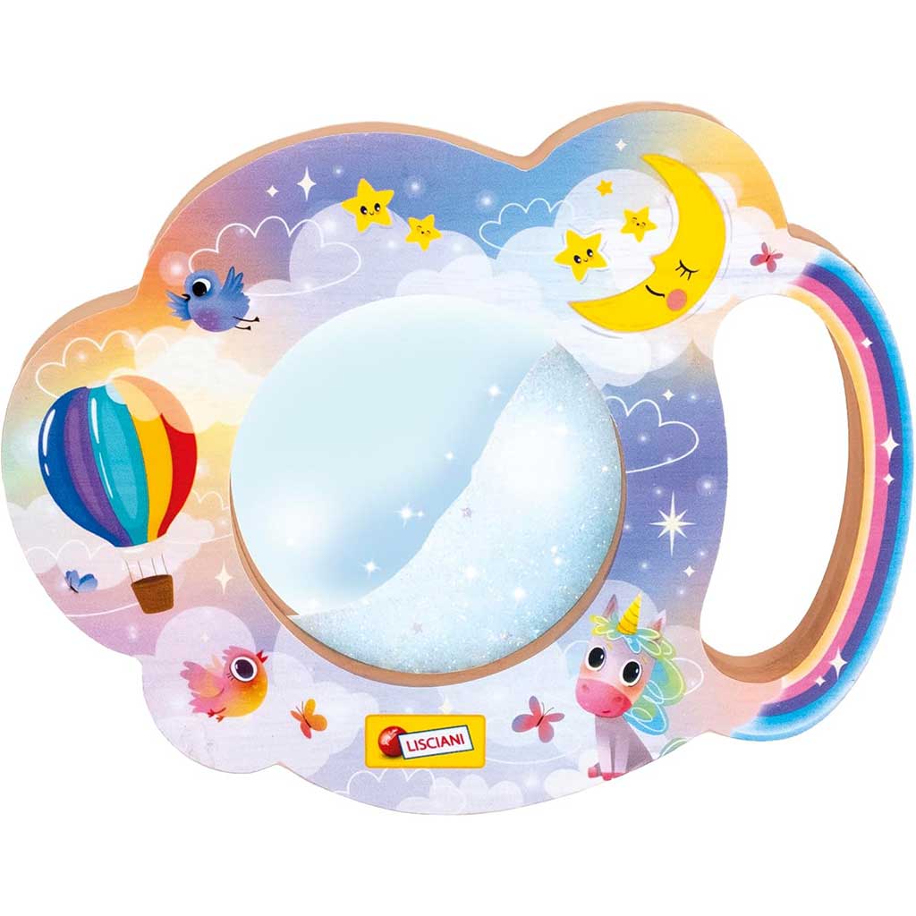 imagen de Nube de Sueños de Madera Montessori con arena brillante - Lisciani 2