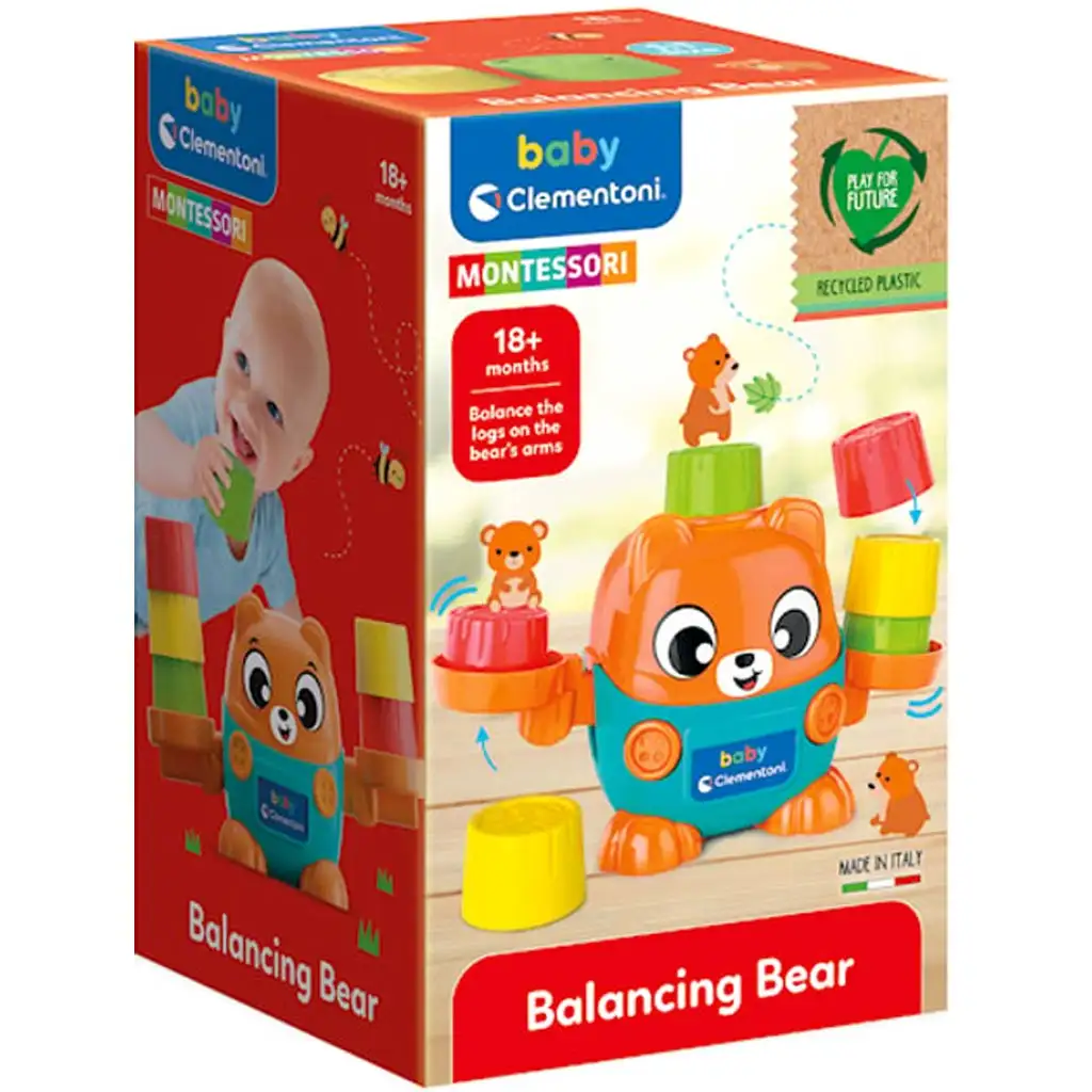 imagen de Osito de equilibrio Montessori - Clementoni 1