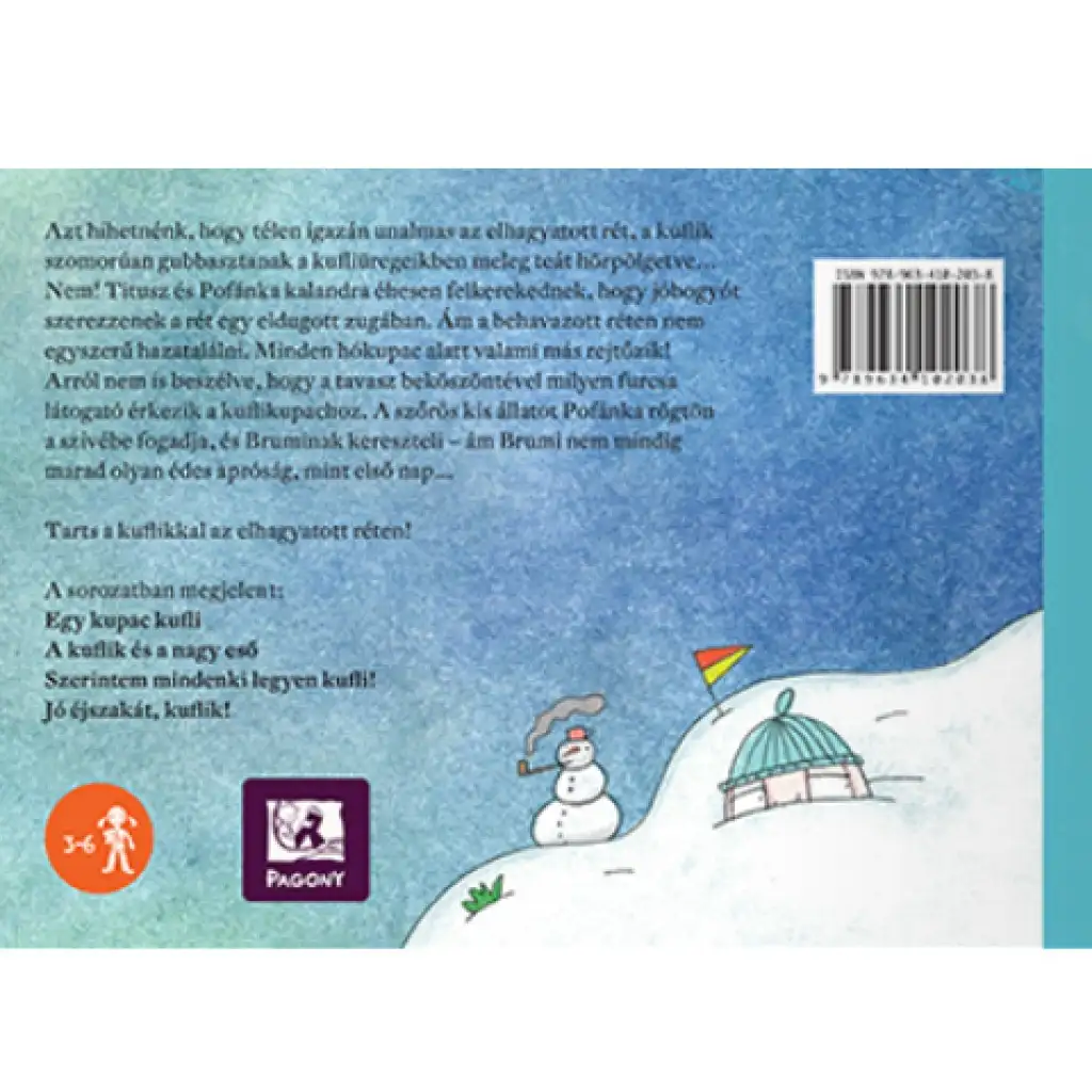 imagen de Pagony: Kuflik en la nieve libro de cuentos 3