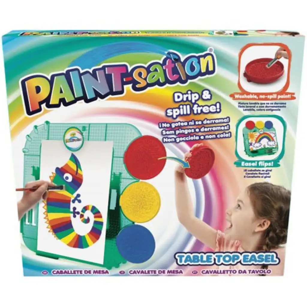 imagen de PAINT-sation: Estación de pintura de mesa juego creativo 1