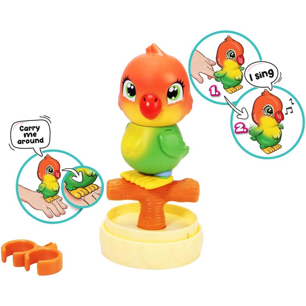 imagen de Pamper Petz: Mini Birdy pájaro interactivo - Simba Toys 2
