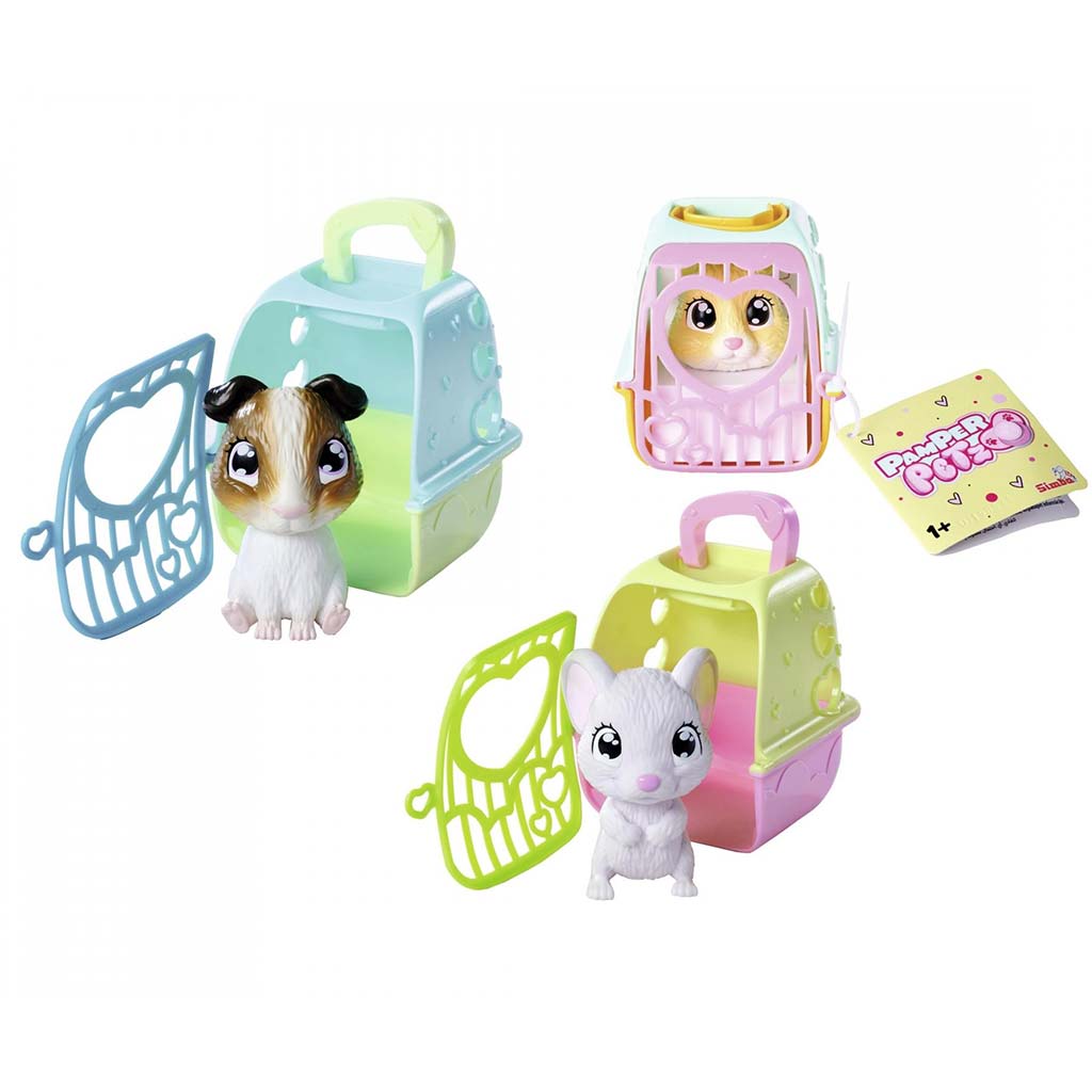 imagen de Pamper Petz: Mini roedores con transportín - Simba Toys 1