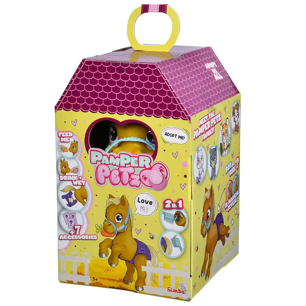 imagen de Pamper Petz: Poni que orina con accesorios - Simba Toys 5