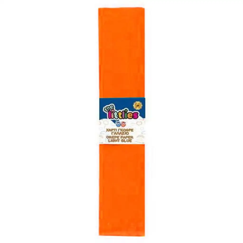 imagen de Papel crepé de color naranja 50 x 200 cm 1