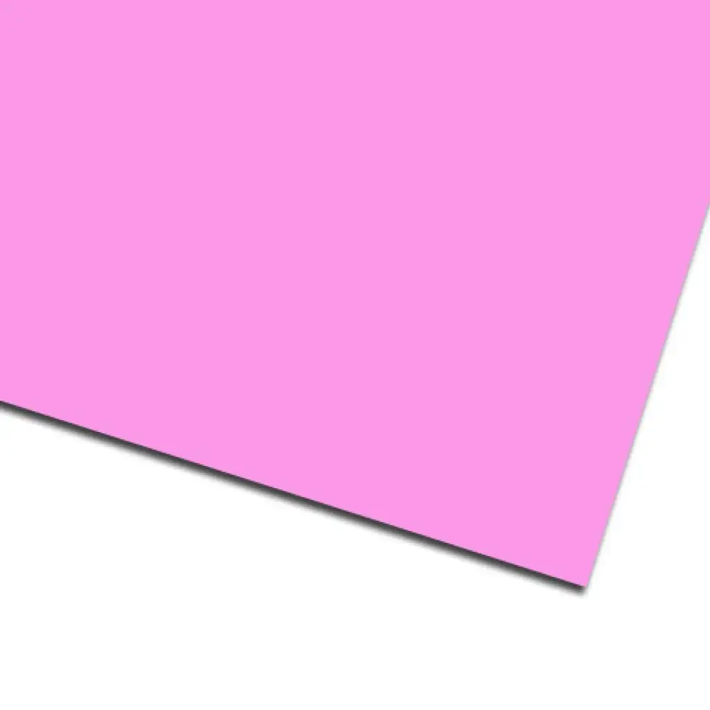 imagen de Papel de cartón decorativo color rosa 50x70cm 1