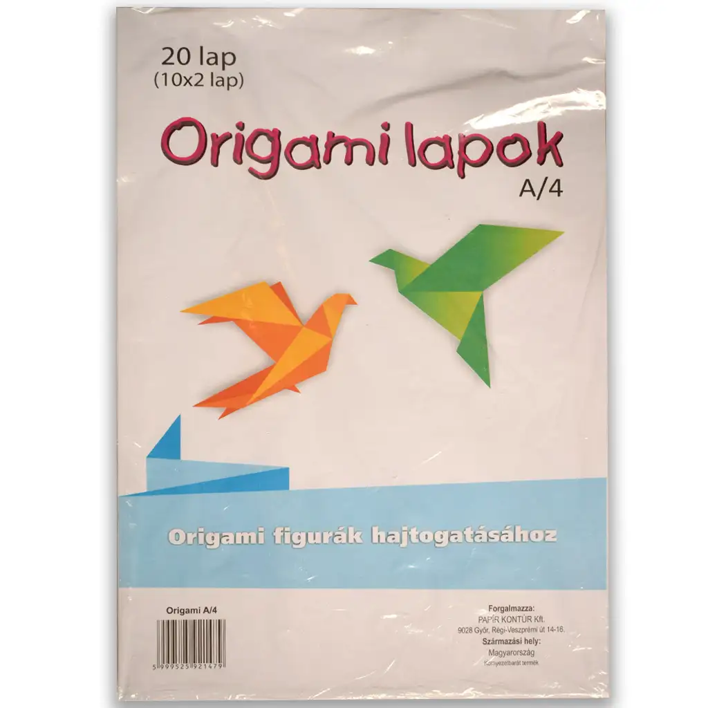 imagen de Papel de origami A/4 de 20 unidades 1