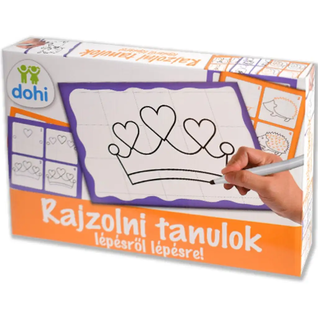 imagen de Paquete de aprendizaje de dibujo paso a paso para niñas 1