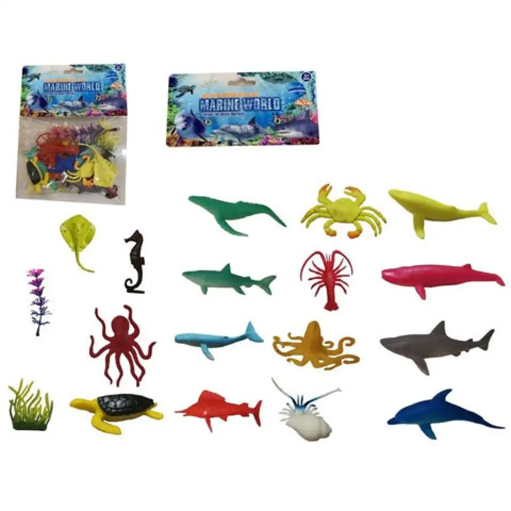 imagen de Paquete de figuras de criaturas marinas 1