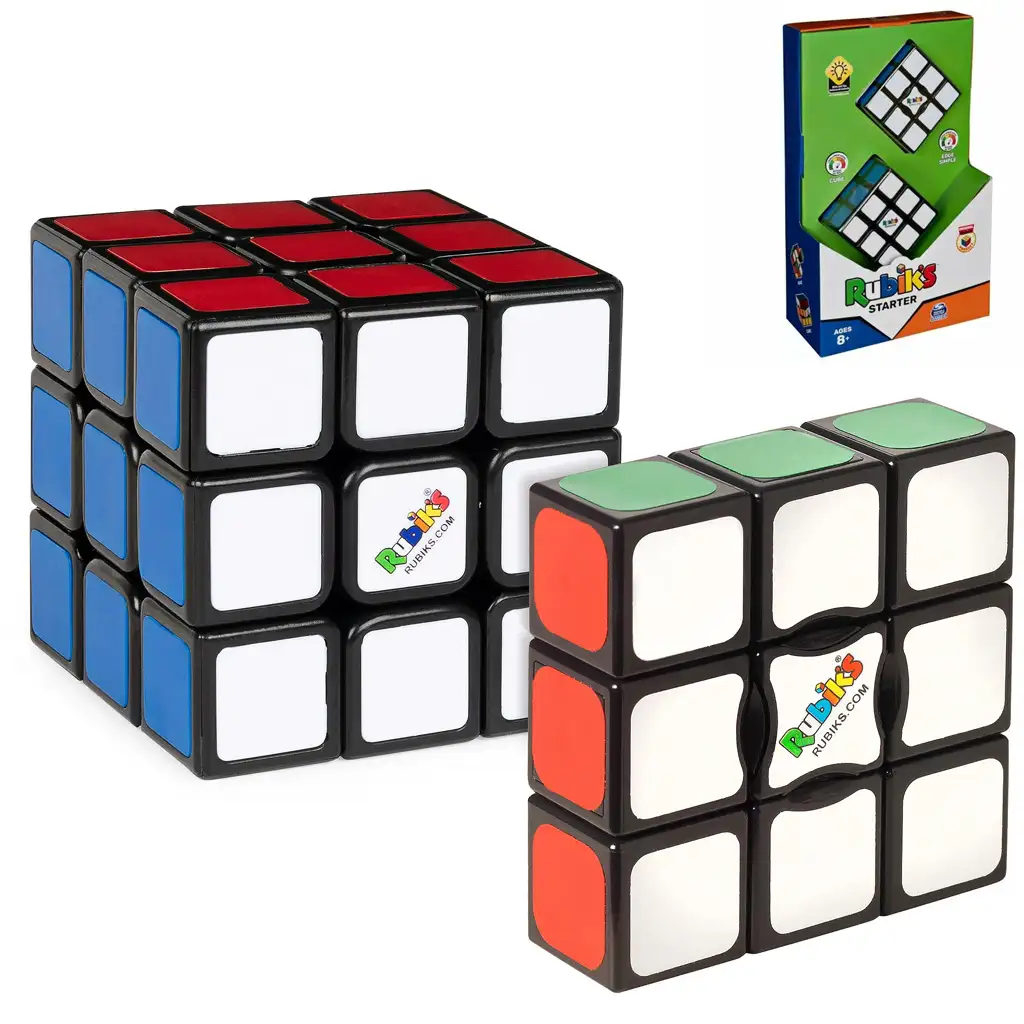 imagen de Paquete de inicio Rubik 3x3 y cubo 1x3 - Spin Master 2