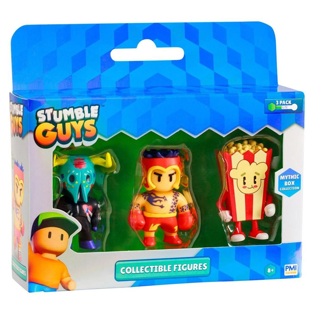 imagen de Paquete de mini figuras de Stumble Guys de 3 piezas en varias versiones 3. serie 1 pieza 2