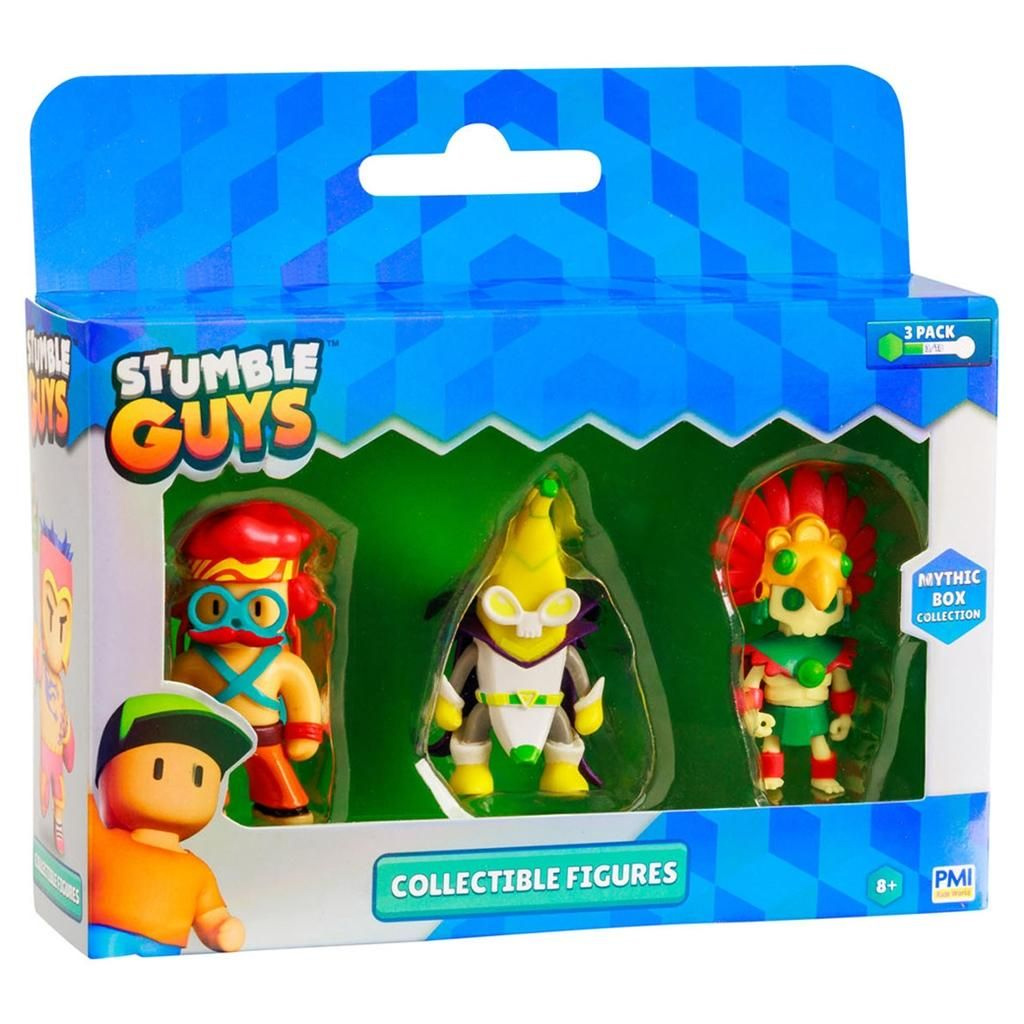 imagen de Paquete de mini figuras de Stumble Guys de 3 piezas en varias versiones 3. serie 1 pieza 3