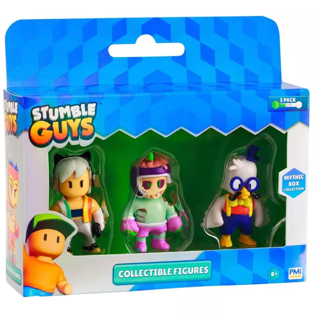 imagen de Paquete de mini figuras de Stumble Guys de 3 piezas en varias versiones 3. serie 1 pieza 1
