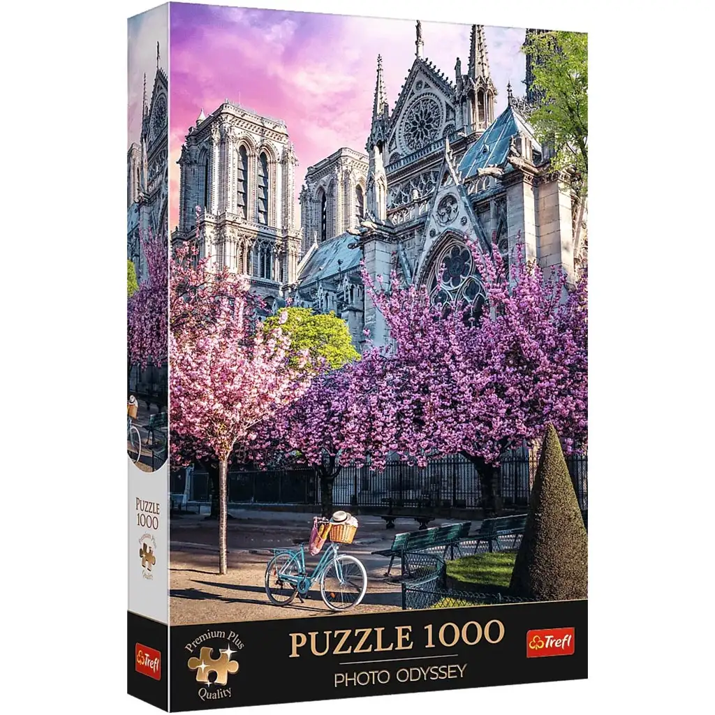 imagen de París, rompecabezas premium de 1000 piezas de Notre Dame - Trefl 1