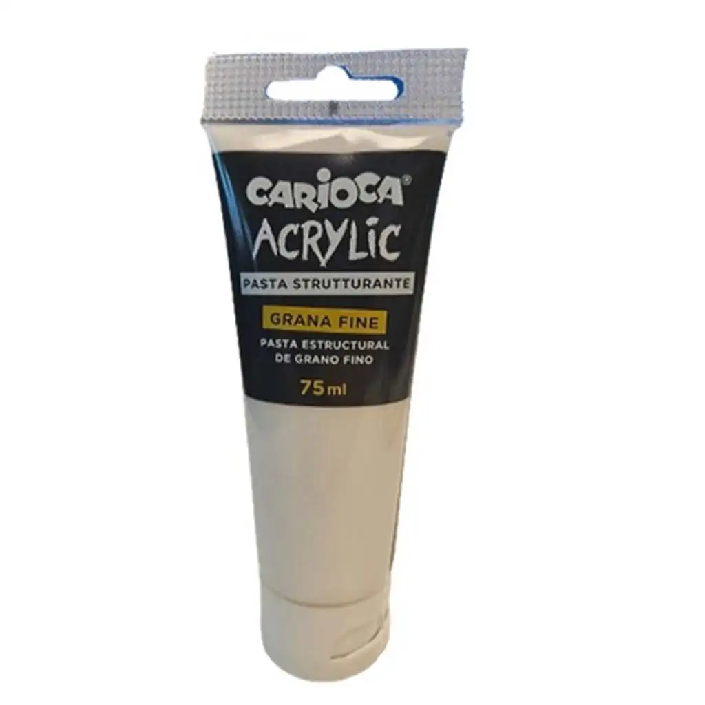 imagen de Pasta estructurante acrílica de grano fino 75ml - Carioca 1