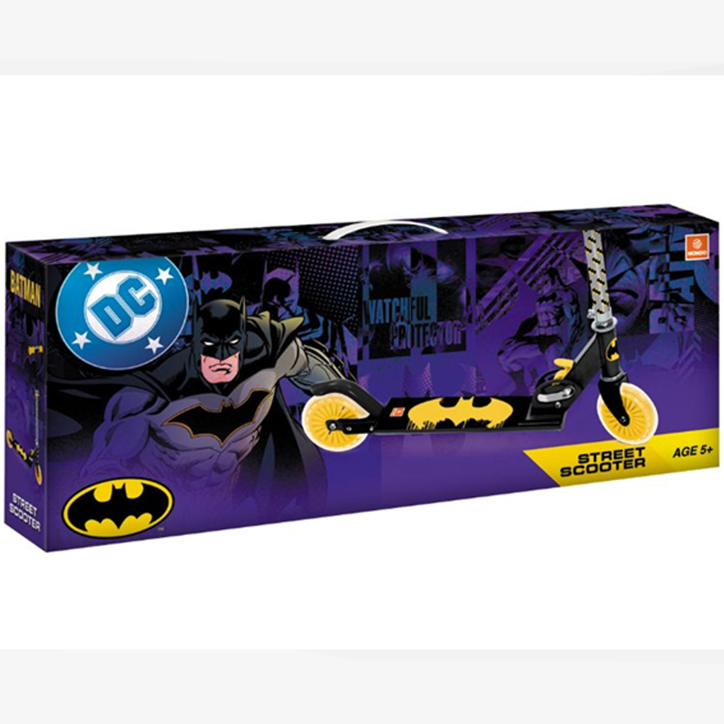 imagen de Patinete de dos ruedas con diseño de DC Batman - Mondo Toys 2