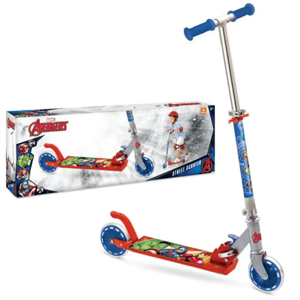 imagen de Patinete plegable de los Vengadores de Marvel - Mondo Toys 1