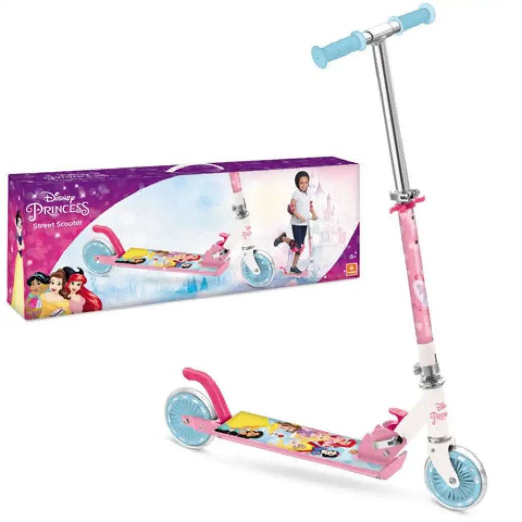 imagen de Patinete plegable de Princesas Disney - Mondo Toys 1