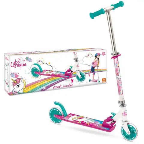 imagen de Patinete plegable de unicornio - Mondo Toys 1