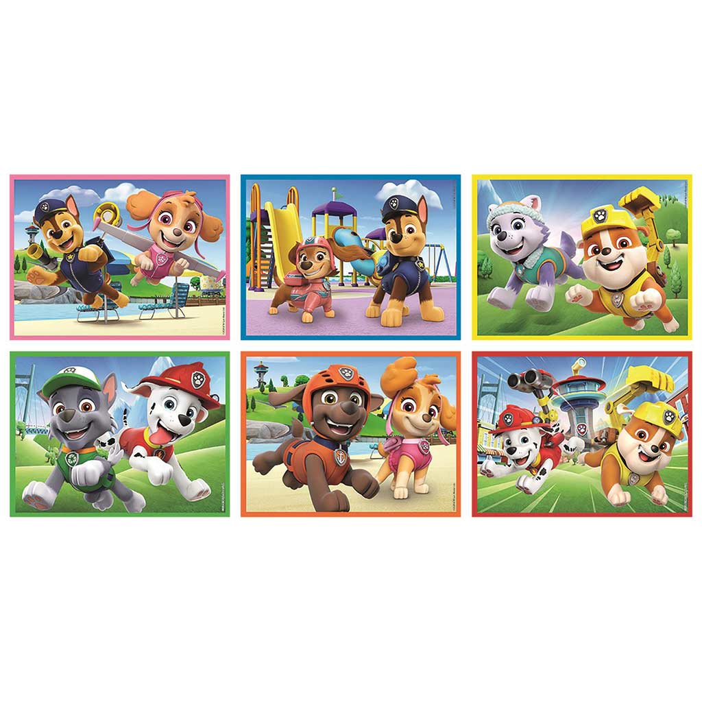 imagen de Paw Patrol: 12 piezas de cubos de cuentos - Clementoni 2