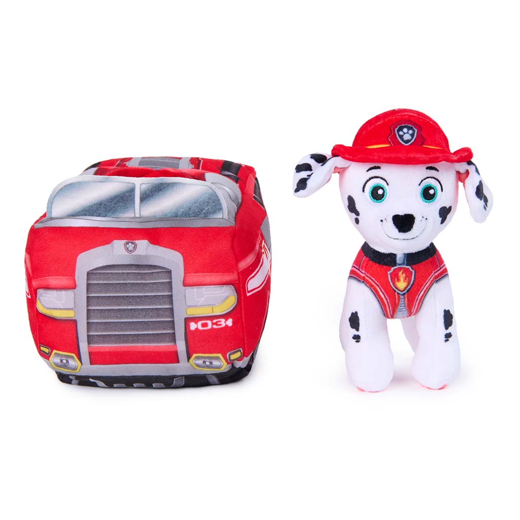 imagen de Paw Patrol: 2 en 1 Marshall de peluche - Spin Master 2