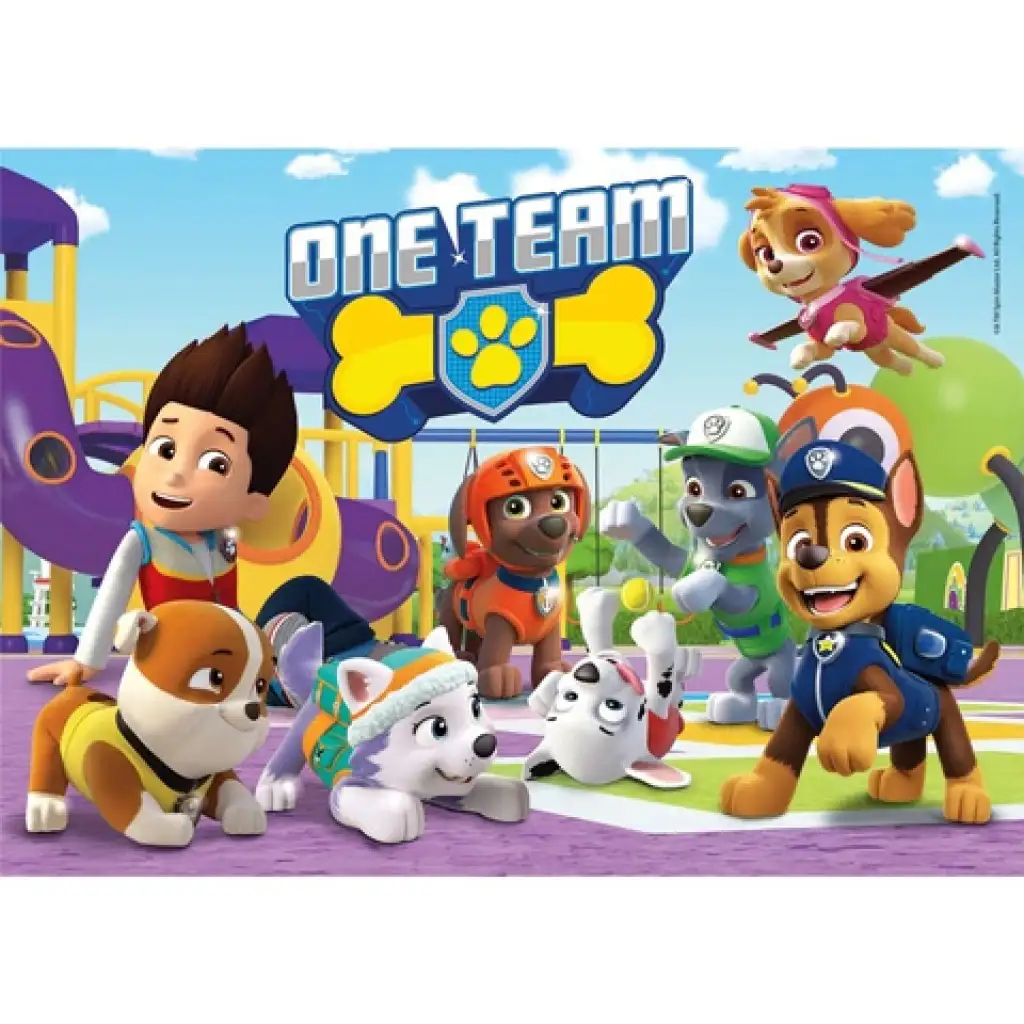 imagen de Paw Patrol 2x20 piezas puzzle - Clementoni 2